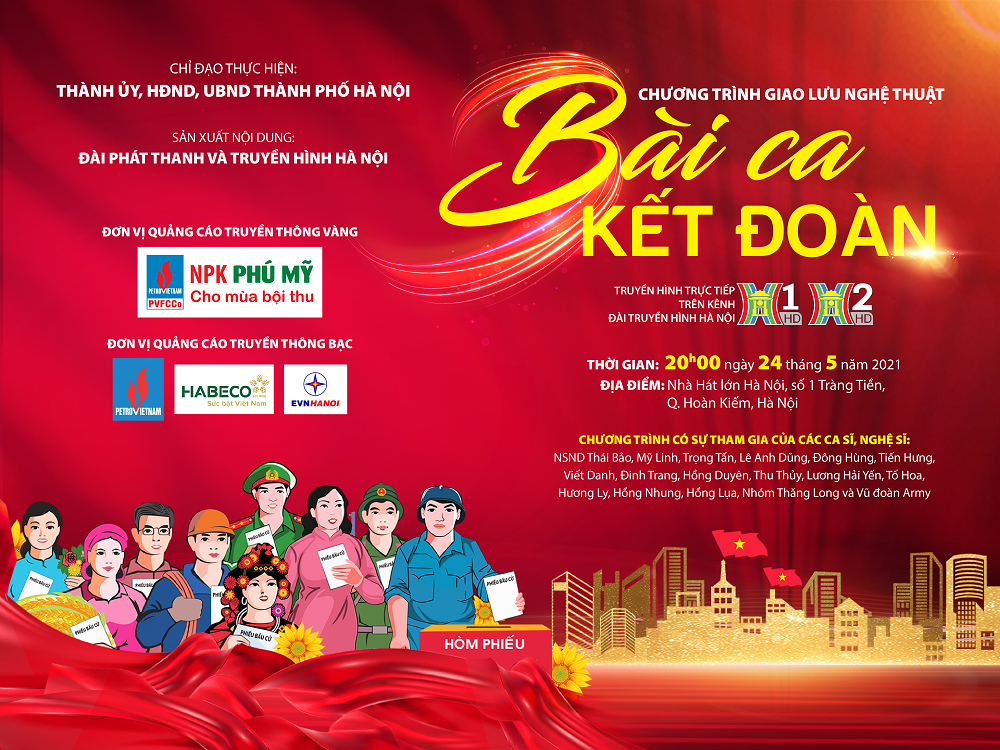 Sắp diễn ra Chương trình giao lưu nghệ thuật “Bài ca kết đoàn”