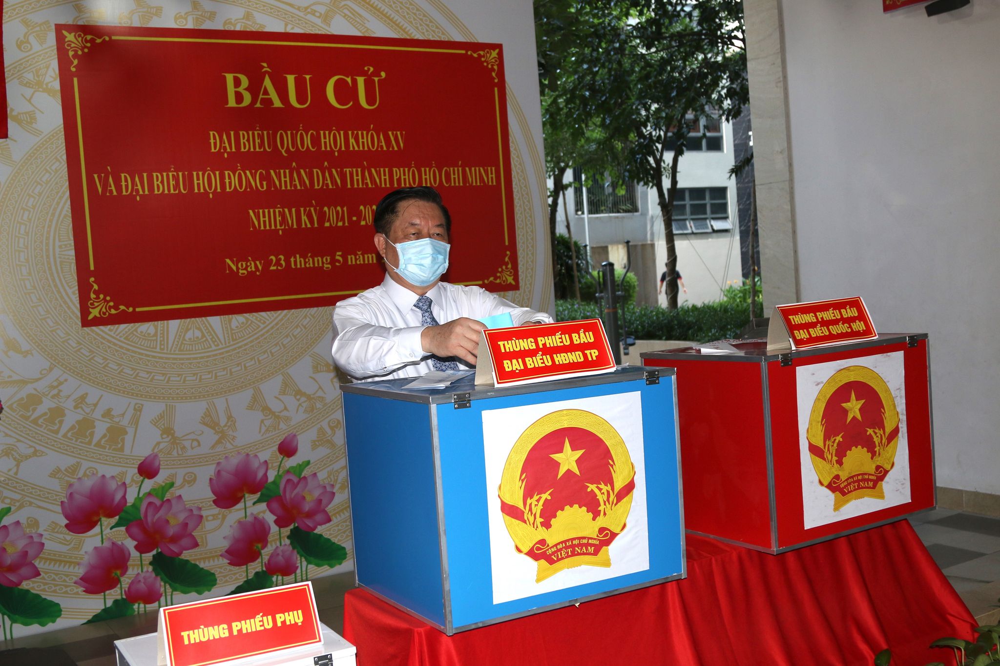 Bí thư TW Đảng Nguyễn Trọng Nghĩa chúng ta tin tưởng cuộc bầu cử rất thành công và tốt đẹp