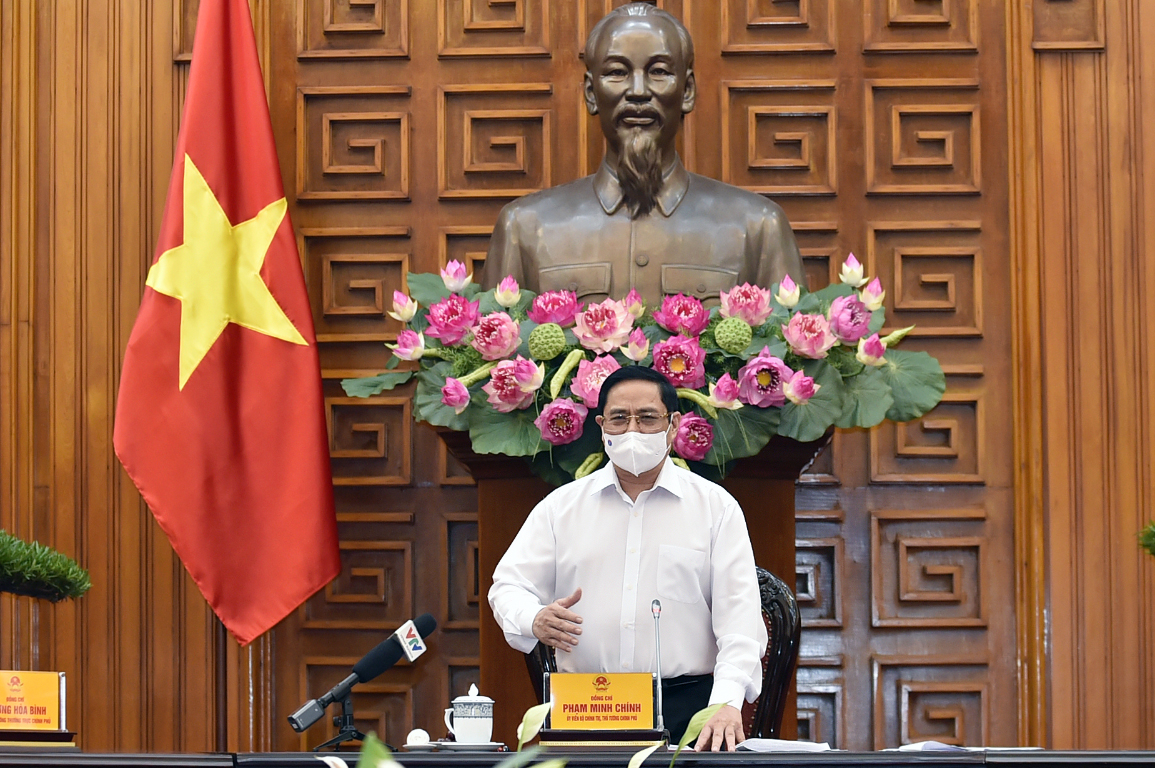 Thủ tướng Phạm Minh Chính Nghiên cứu xây dựng Quỹ vaccine ngừa COVID-19