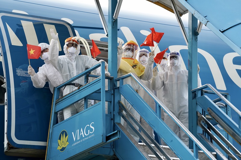 Vietnam Airlines chung tay cùng cả nước đẩy lùi dịch bệnh
