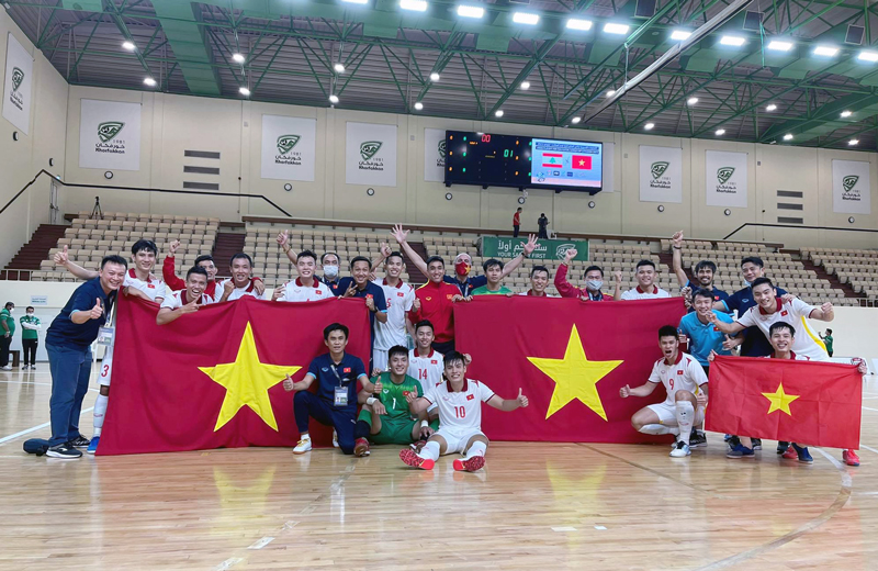 Đội tuyển Futsal Việt Nam giành vé dự World Cup