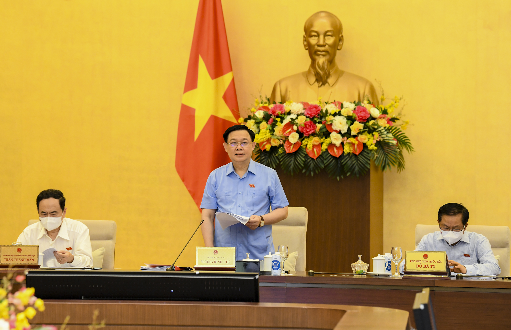 Khai mạc Phiên họp thứ 56 của Uỷ ban Thường vụ Quốc hội