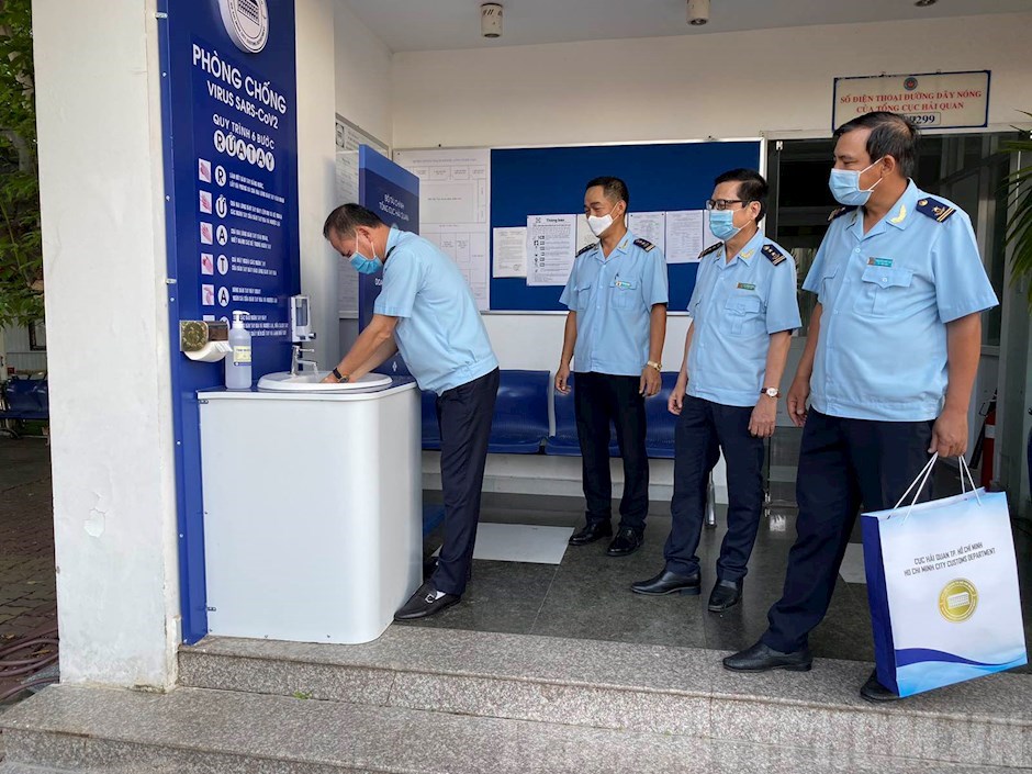 Ngành Hải quan tăng cường các biện pháp phòng, chống dịch COVID-19