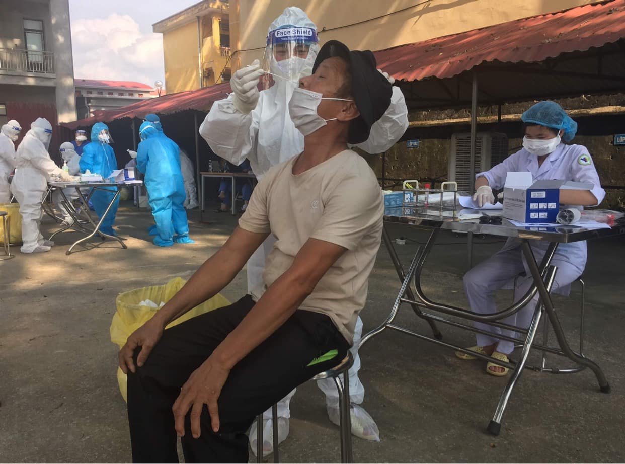 Trưa 30 5, thêm 56 ca mắc COVID-19 trong nước, riêng Bắc Giang 45 ca