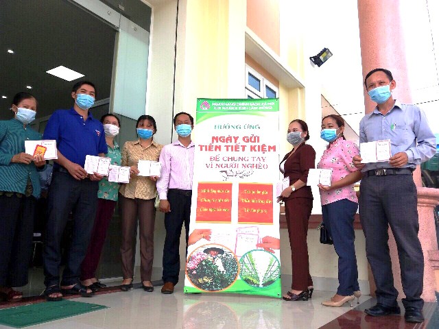 NHCSXH tỉnh Lâm Đồng Huy động vốn nhanh - phòng, chống dịch tốt