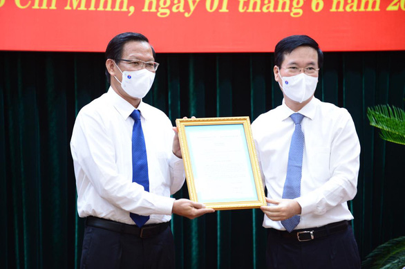 Đồng chí Phan Văn Mãi giữ chức Phó Bí thư Thường trực Thành ủy TP Hồ Chí Minh