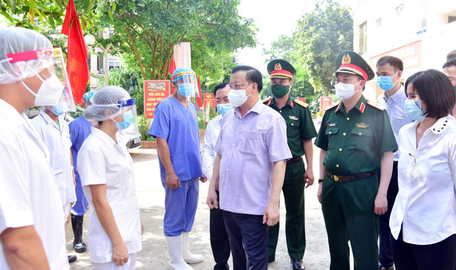 Bí thư Thành ủy Hà Nội Đinh Tiến Dũng Cách ly tập trung vẫn là giải pháp hàng đầu