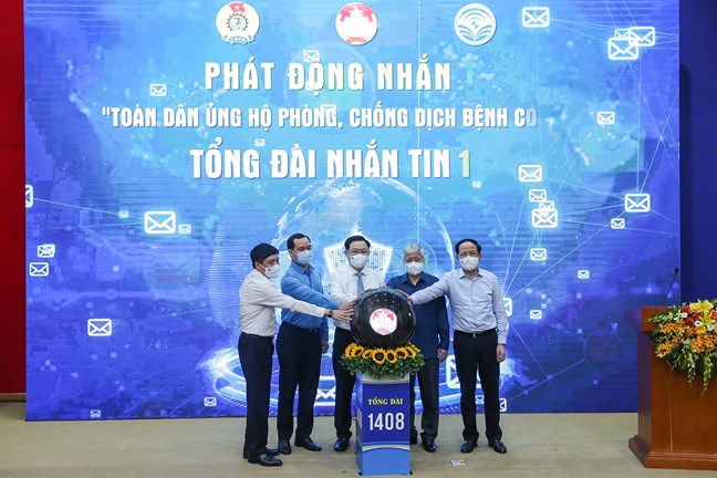 Phát động chương trình nhắn tin ủng hộ phòng chống dịch COVID-19