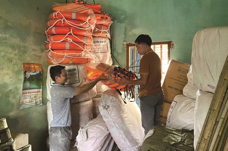 Quản lý, sử dụng vật tư, trang thiết bị chuyên dùng phòng, chống thiên tai