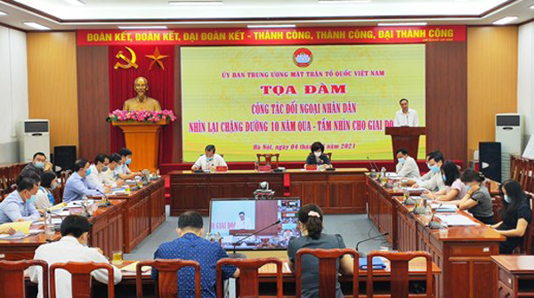 Nâng cao hiệu quả công tác đối ngoại nhân dân trong giai đoạn mới
