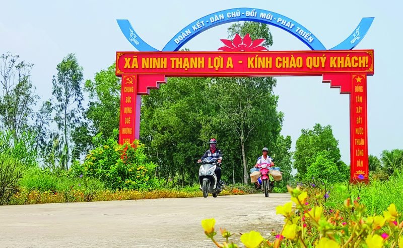 Huyện Hồng Dân Bạc Liêu  Chung sức đồng lòng xây dựng nông thôn mới văn minh, bền vững