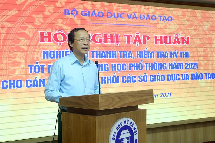 “Không có điểm mờ, điểm trống trong công tác thanh tra thi tốt nghiệp THPT”