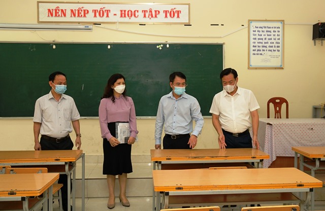 Đảm bảo các phương án phòng, chống dịch để kỳ thi THPT diễn ra an toàn