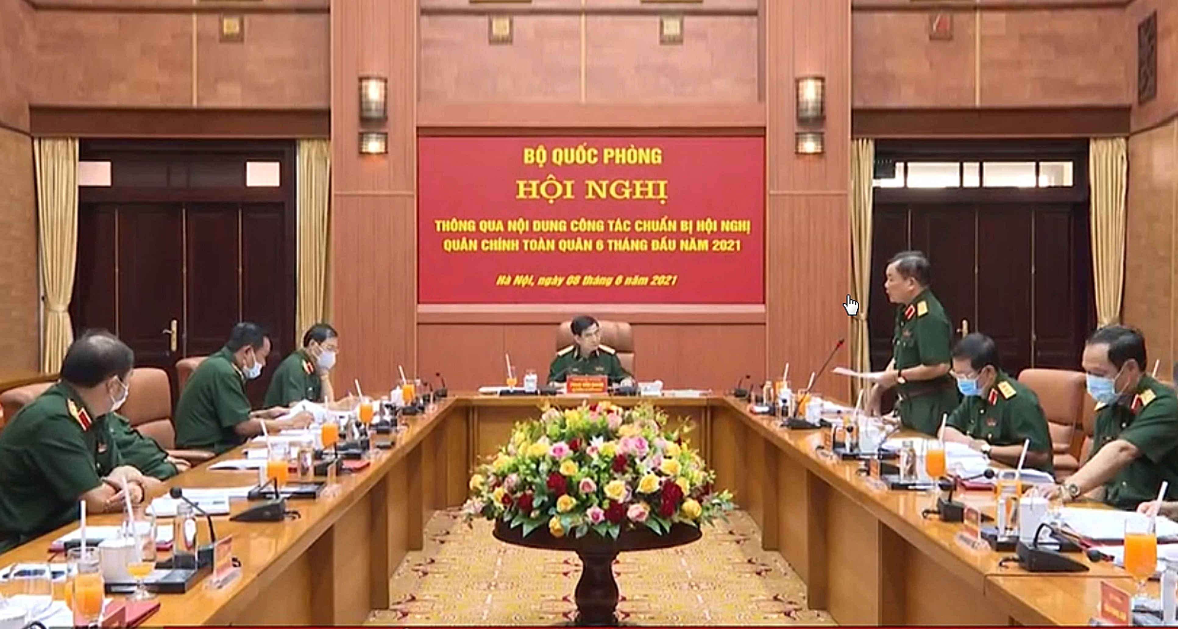 Tập trung chuẩn bị cho Hội nghị Quân chính toàn quân 6 tháng đầu năm