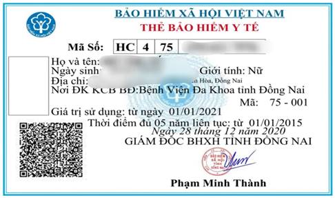 Khẩn trương triển khai sử dụng hình ảnh thẻ BHYT trên ứng dụng VssID trong KCB