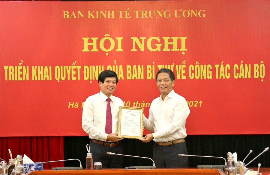 Nhân sự mới Ban Kinh tế Trung ương