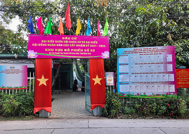 Bình Phước, Đồng Tháp Công bố danh sách người trúng cử đại biểu Quốc hội khóa XV