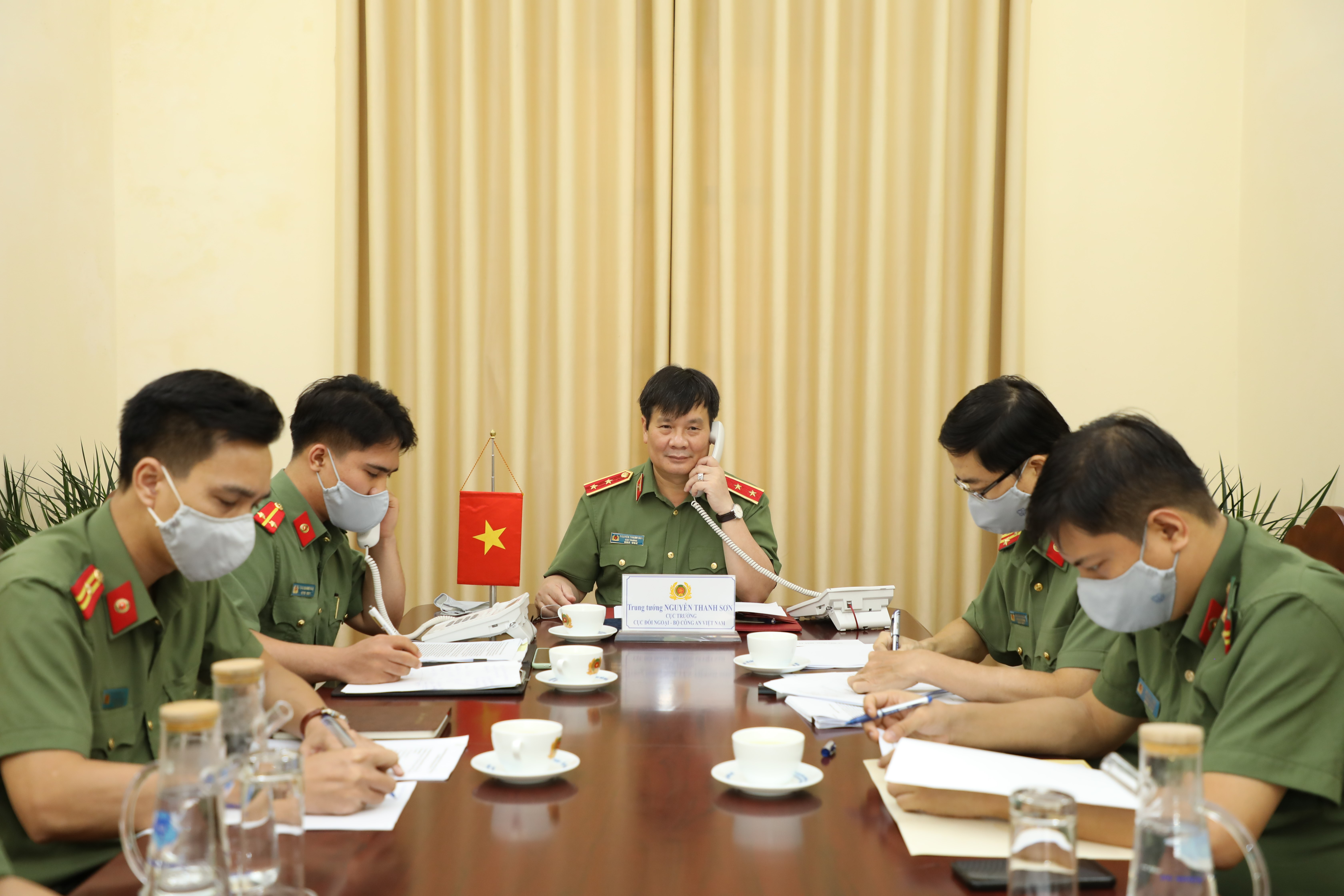Thúc đẩy hợp tác an ninh, phòng, chống tội phạm với Ấn Độ