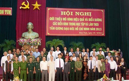 Học và làm theo Bác ở Kon Tum
