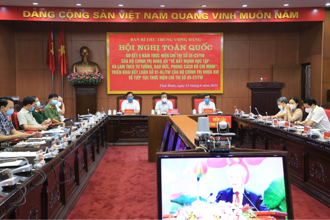 Thái Bình Trên 26 000 đại biểu tham dự các hội nghị trực tuyến của Ban Bí thư Trung ương Đảng