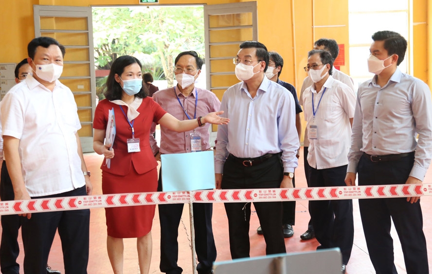 Ngày thứ nhất kỳ thi vào lớp 10 Thuận lợi, an toàn, tạo tâm lý tốt cho thí sinh