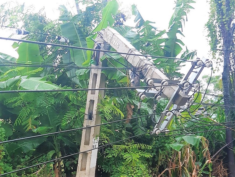 Bão số 2 làm 2 người mất tích, gây nhiều thiệt hại về tài sản