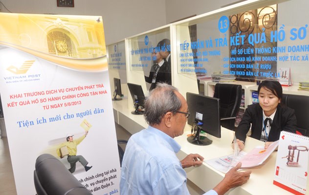 Tăng cường tiếp nhận, trả kết quả thủ tục hành chính qua dịch vụ Bưu chính công ích