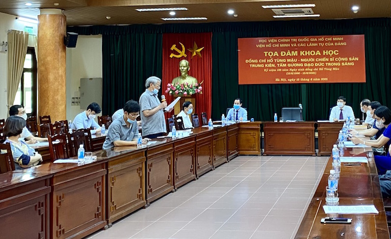 “Đồng chí Hồ Tùng Mậu, Người chiến sỹ cộng sản trung kiên, tấm gương đạo đức trong sáng”