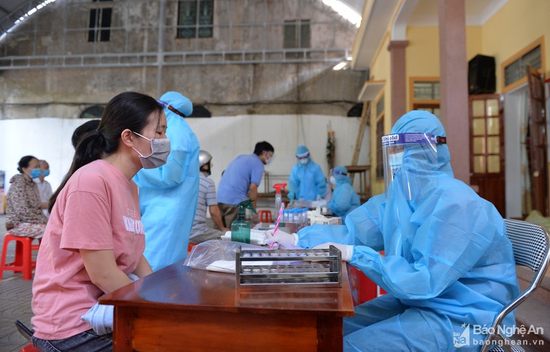 Nghệ An Quyết liệt triển khai các biện pháp phòng, chống dịch COVID-19