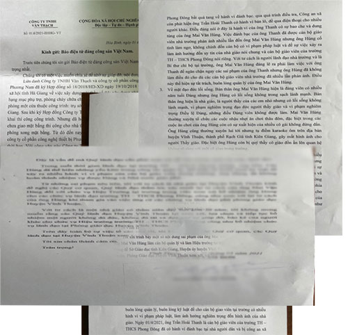 Hộp thư bạn đọc