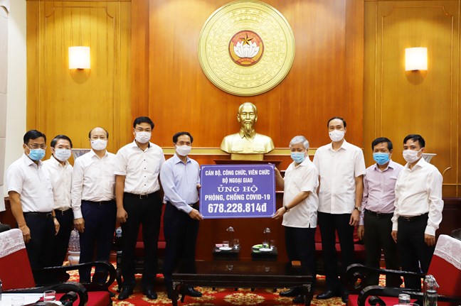 Trên 3 562 Tỷ đồng ủng hộ và đăng ký ủng hộ công tác phòng chống dịch COVID-19