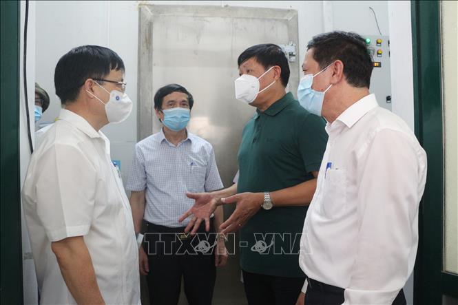 Bộ Y tế kiểm tra công tác phòng, chống dịch COVID-19 tại Nghệ An