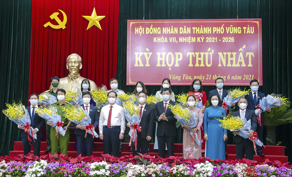 TP Vũng Tàu bầu các chức danh HĐND và UBND