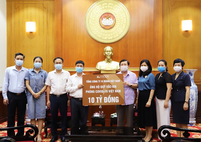 Thêm 10,6 tỷ đồng ủng hộ Quỹ vaccine phòng chống COVID-19