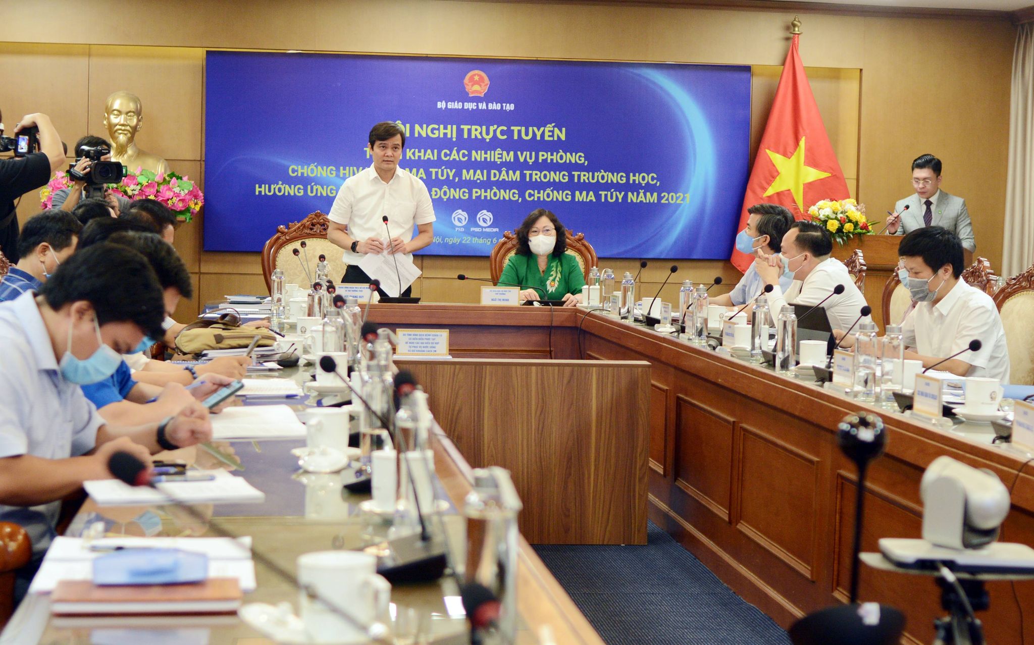Tăng cường phòng, chống HIV AIDS, ma túy, mại dâm trong trường học