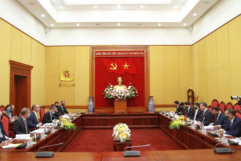 Việt Nam - Anh thúc đẩy hợp tác phòng, chống tội phạm