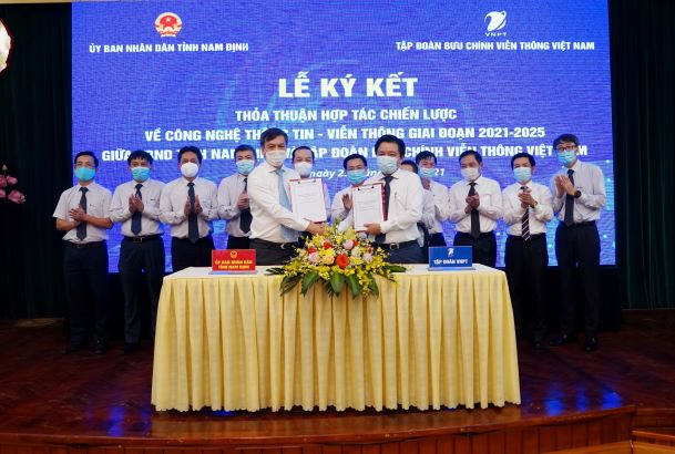 VNPT đồng hành cùng Nam Định hiện thực hóa các mục tiêu số hóa toàn diện