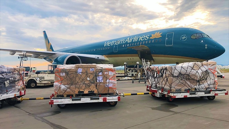 190 nghìn bộ kit xét nghiệm COVID-19 của Đức viện trợ về tới Việt Nam