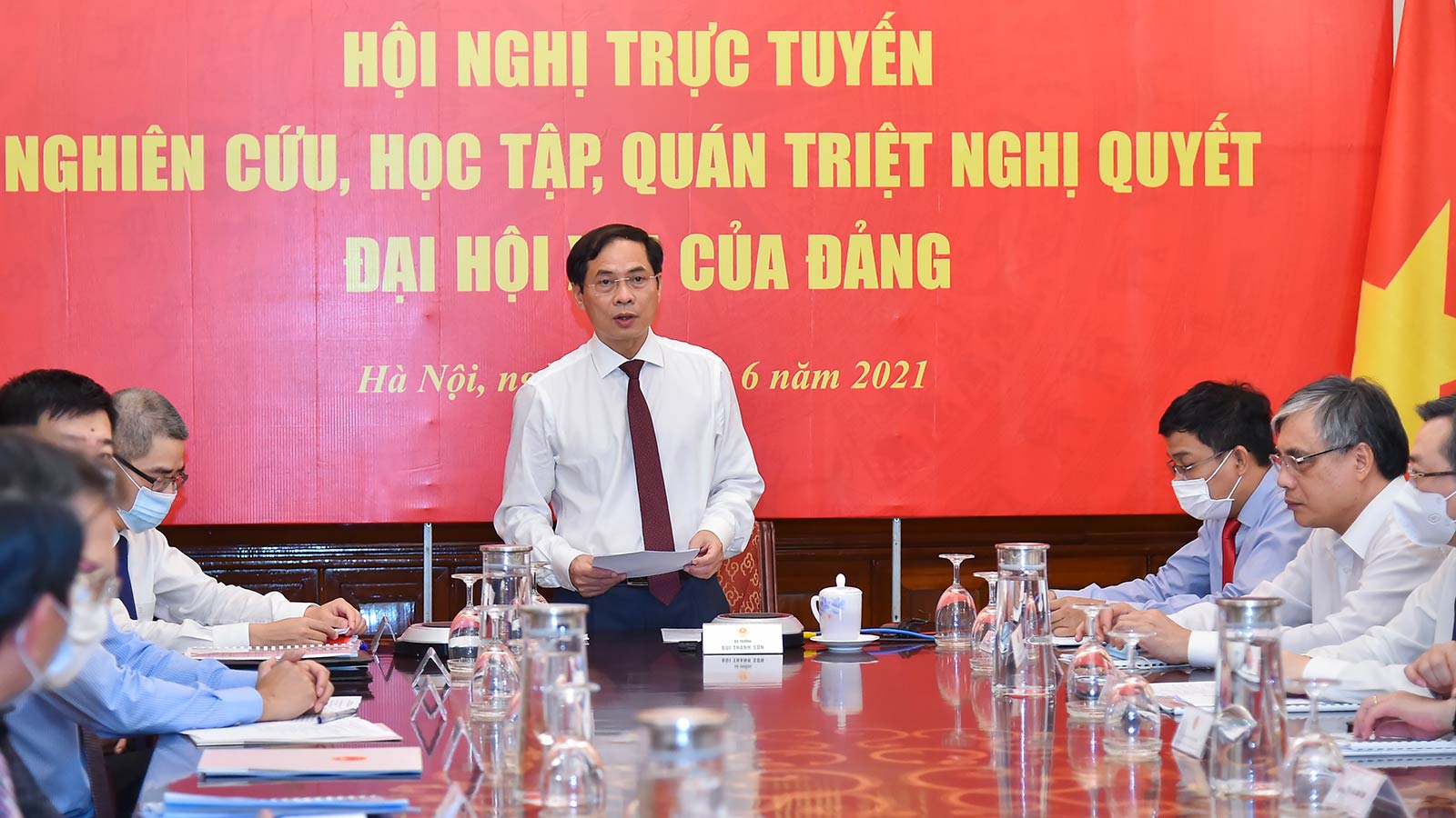 Bộ Ngoại giao Quán triệt Nghị quyết Đại hội XIII đến các cơ quan đại diện Việt Nam ở nước ngoài