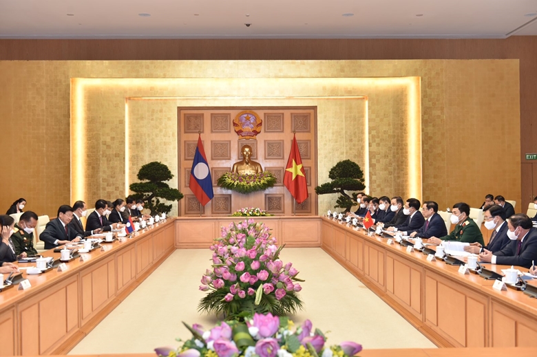 Việt Nam – Lào Phát huy tình đoàn kết đặc biệt và sự hợp tác toàn diện