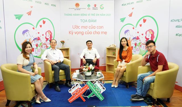 Tọa đàm trực tuyến “Ước mơ của con – Kỳ vọng của cha mẹ”