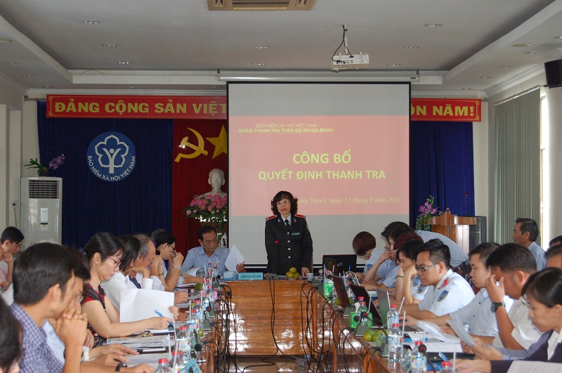 Thanh tra chuyên ngành BHXH tại 12 đơn vị sử dụng lao động tại An Giang