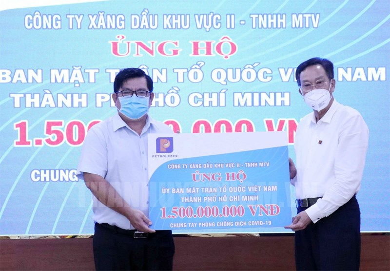 TP Hồ Chí Minh Hơn 859 tỷ đồng ủng hộ phòng, chống dịch COVID-19