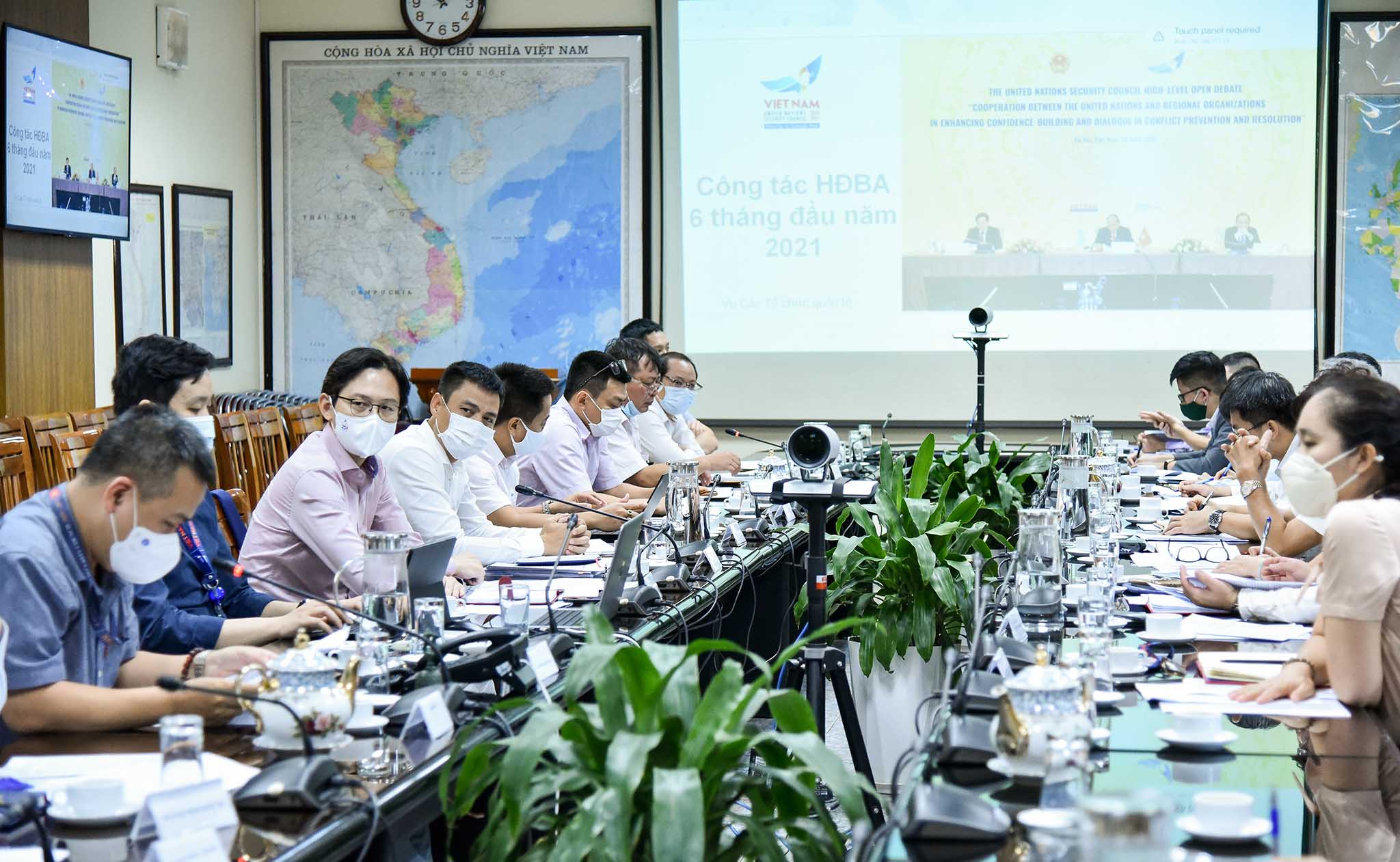 Việt Nam chủ động, tích cực, đóng góp thực chất vào công việc HĐBA LHQ