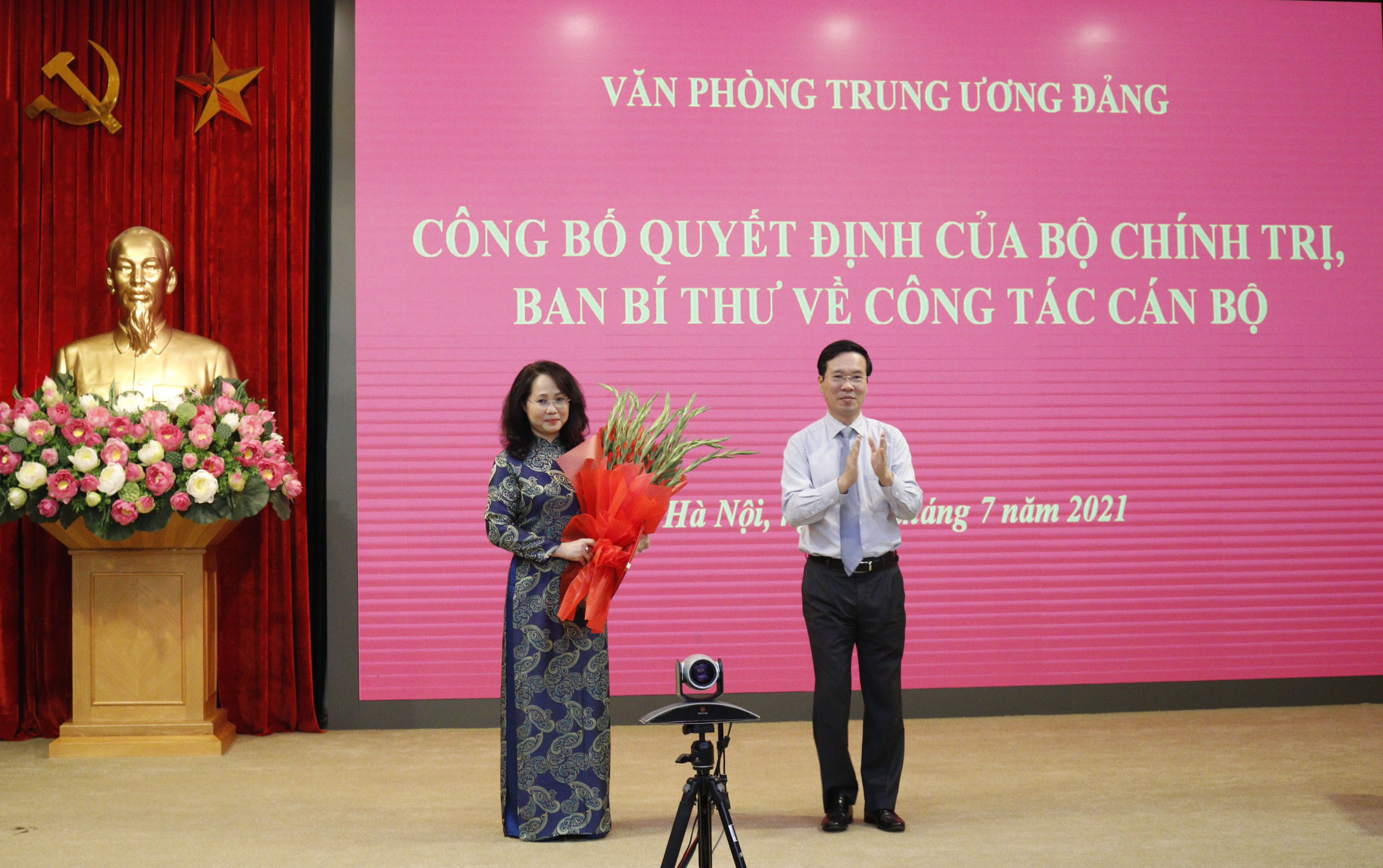 Đồng chí Lâm Thị Phương Thanh giữ chức Phó Chánh Văn phòng Trung ương Đảng