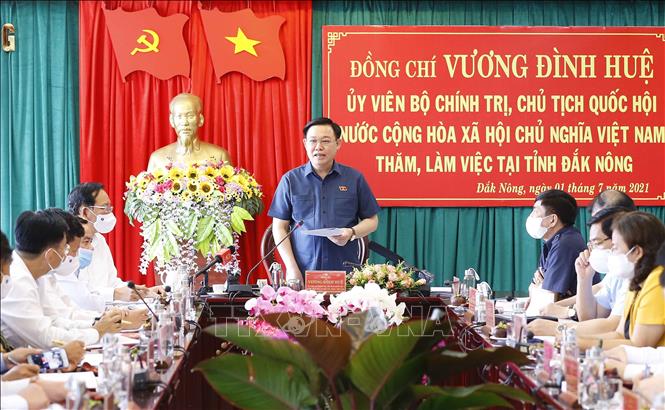 Chủ tịch Quốc hội Đắk Nông phát huy nội lực cùng khát vọng phát triển