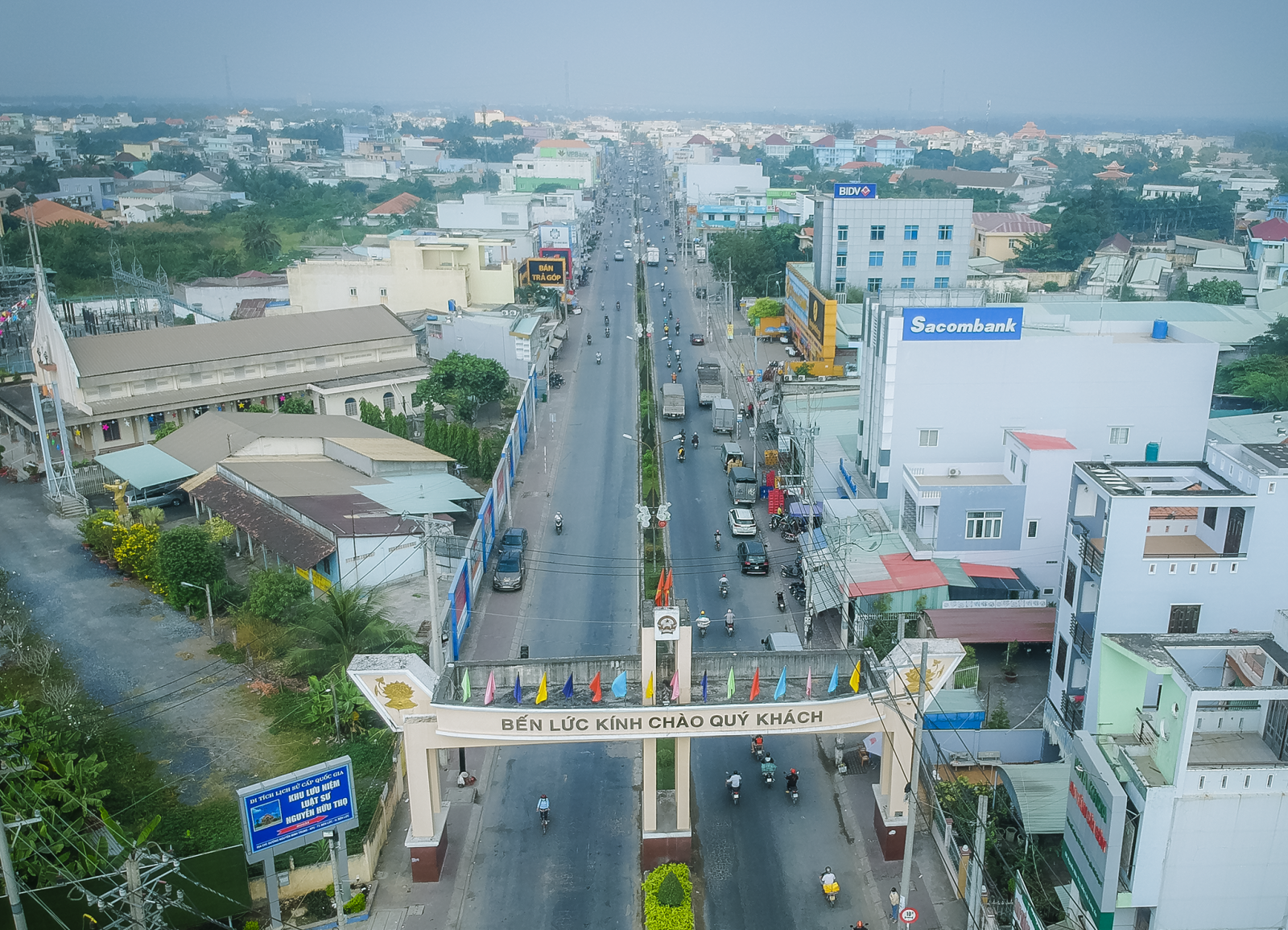 Bến Lức Long An  Đột phá trong phát triển hạ tầng giao thông và hạ tầng đô thị