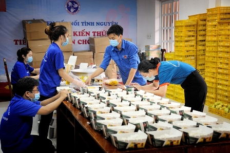 Bếp ăn nghĩa tình của tuổi trẻ TP Hồ Chí Minh