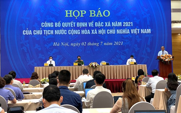 Công bố Quyết định đặc xá năm 2021 của Chủ tịch nước