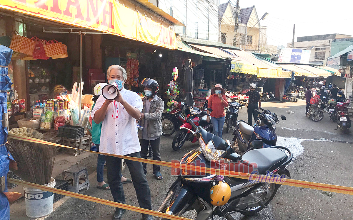 Bình Phước giãn cách xã hội huyện Lộc Ninh theo Chỉ thị 15